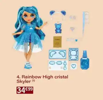 Monoprix Rainbow high cristal skyler offre