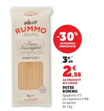 U Express RUMMO Pates offre