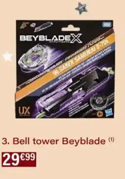 Monoprix Bell tower beyblade offre