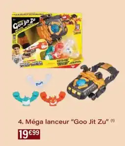 Monoprix Méga lanceur Goo Jit Zu offre