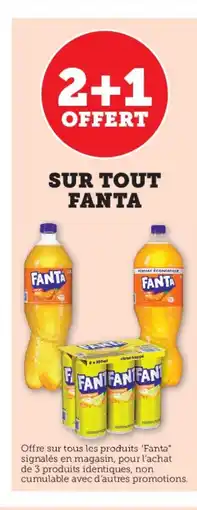 U Express FANTA Sur tout offre