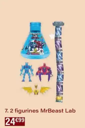 Monoprix 7.2 figurines mrbeast lab offre