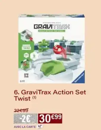 Monoprix Gravitrax action set twist offre
