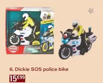 Monoprix Dickie SOS police bike offre