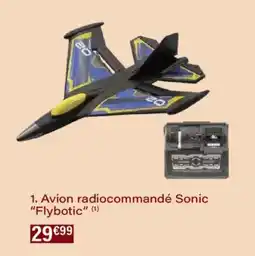 Monoprix Avion radiocommandé sonic flybotic offre