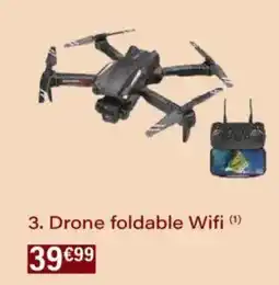 Monoprix Drone foldable wifi offre