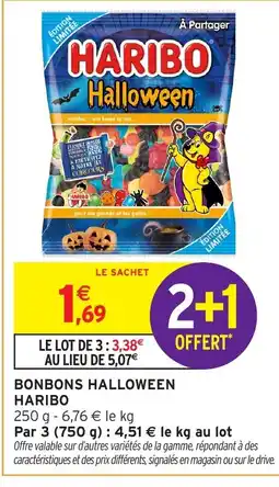 Intermarché Express HARIBO Bonbons halloween offre