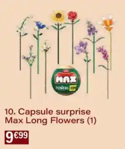 Monoprix Capsule surprise max long flowers offre
