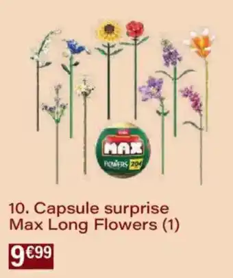 Monoprix Capsule surprise max long flowers offre