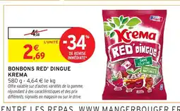 Intermarché Express KREMA Bonbons red' dingue offre