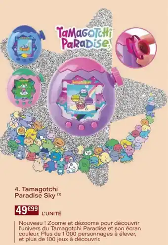 Monoprix Tamagotchi paradise sky offre
