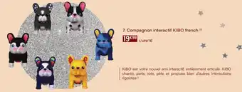 Compagnon interactif kibo french