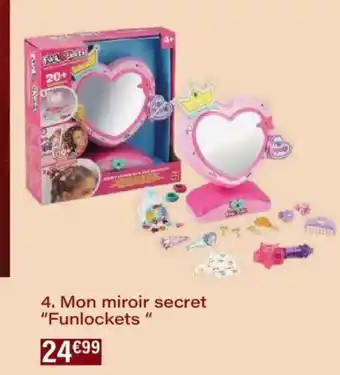 Monoprix Mon miroir secret funlockets offre