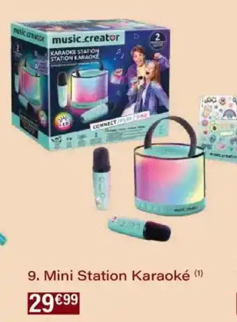 Monoprix Mini station karaoké offre
