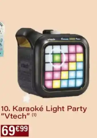 Monoprix Karaoké light party vtech offre