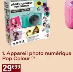 Monoprix appareil photo numérique pop colour offre