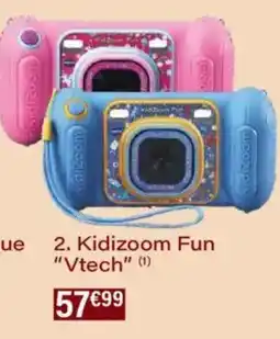 Monoprix Kidizoom fun vtech offre