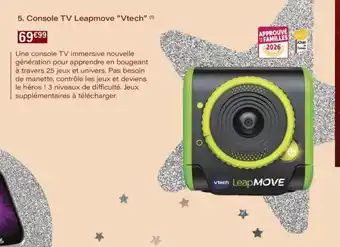 Monoprix Console tv leapmove vtech offre
