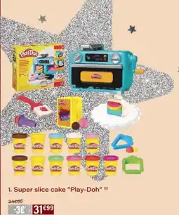 Monoprix Super slice cake play-doh offre