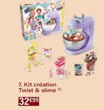 Monoprix Kit création twist & slime offre