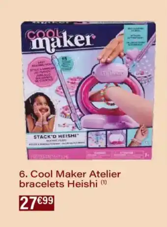 Monoprix Cool maker atelier bracelets heishi offre