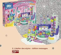 Monoprix L'atelier des stylos - édition messages offre
