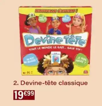 Monoprix Devine-tête classique offre