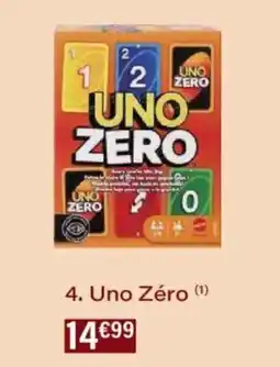 Monoprix Uno zéro offre