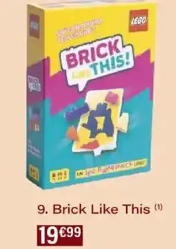 Monoprix Brick like this offre