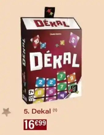 Monoprix Dekal offre