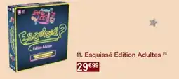 Monoprix Esquissé édition adultes offre