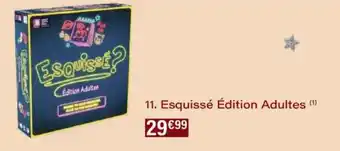 Monoprix Esquissé édition adultes offre