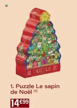 Monoprix Puzzle le sapin de noël offre