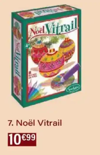 Monoprix Noël vitrail offre