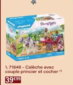 Monoprix 71846 - Calèche avec couple princier et cocher offre