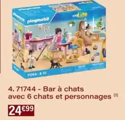 Monoprix 71744 - bar à chats avec 6 chats et personnages offre
