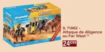 Monoprix 71862 attaque de diligence au far west offre