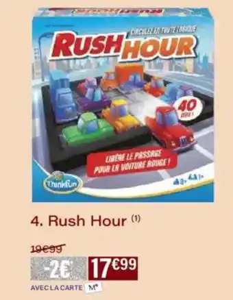 Monoprix Rush hour offre