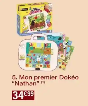 Monoprix Mon premier dokéo nathan offre