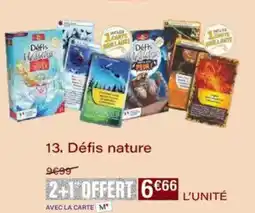 Monoprix Défis nature offre