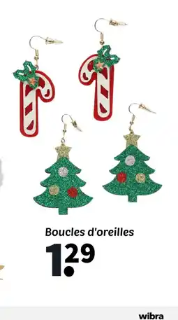 Wibra Boucles d'oreilles offre