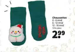 Wibra Chaussettes offre