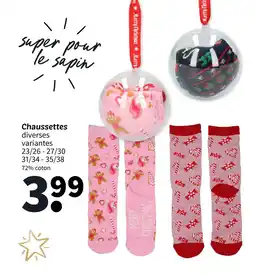 Wibra Chaussettes offre
