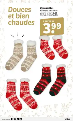 Wibra Chaussettes offre