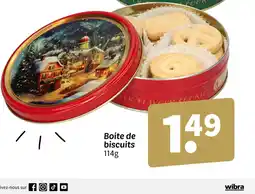 Wibra Boite de biscuits offre