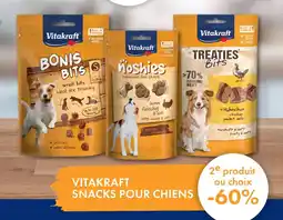 Tom&Co Vitakraft snacks pour chiens offre