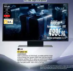 Proxi Confort Tv qned LG offre