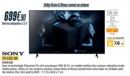 Proxi Confort Tv led 4k SONY offre