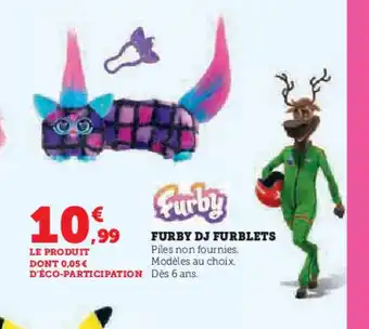 Hyper U FURBY Dj furblets offre