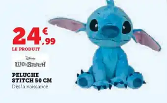 Hyper U Peluche stitch offre